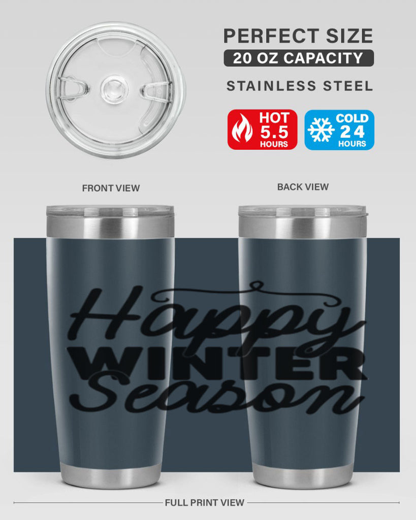 Happy Winter Season132#- winter- Tumbler