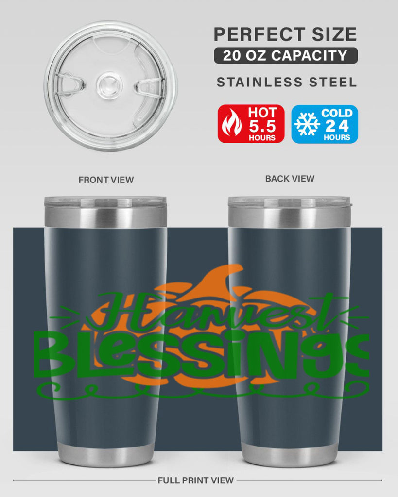 Harvest Blessings 265#- fall- Tumbler