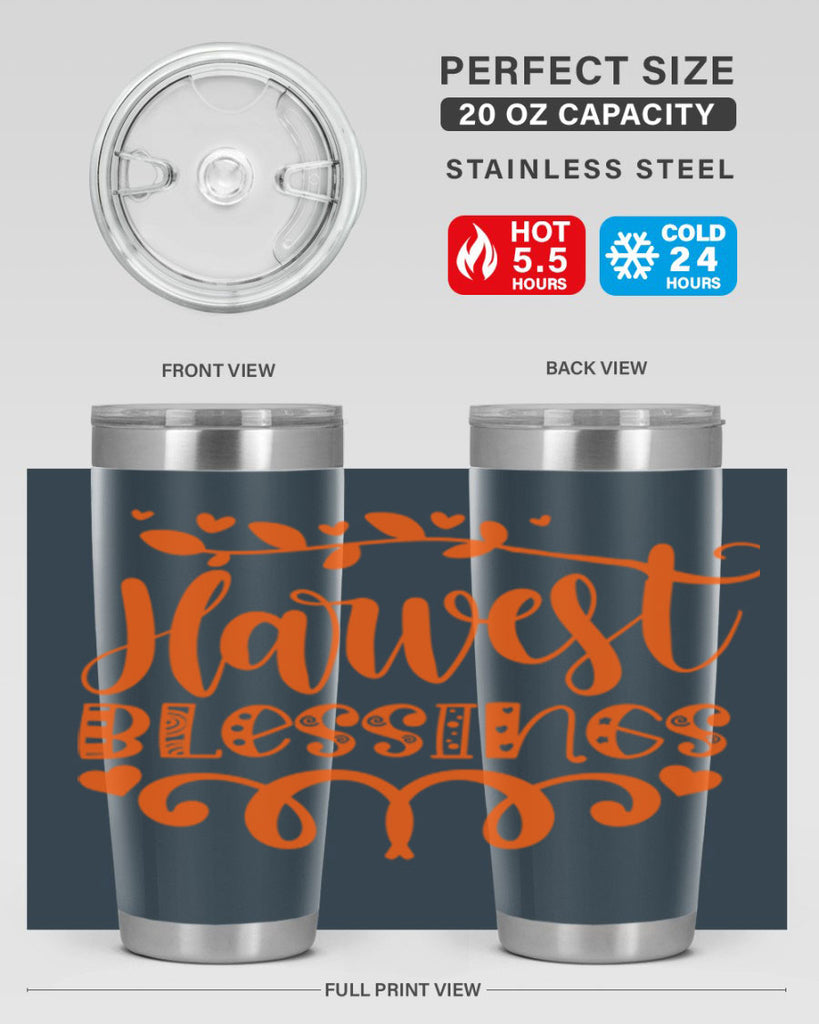 Harvest Blessings 266#- fall- Tumbler