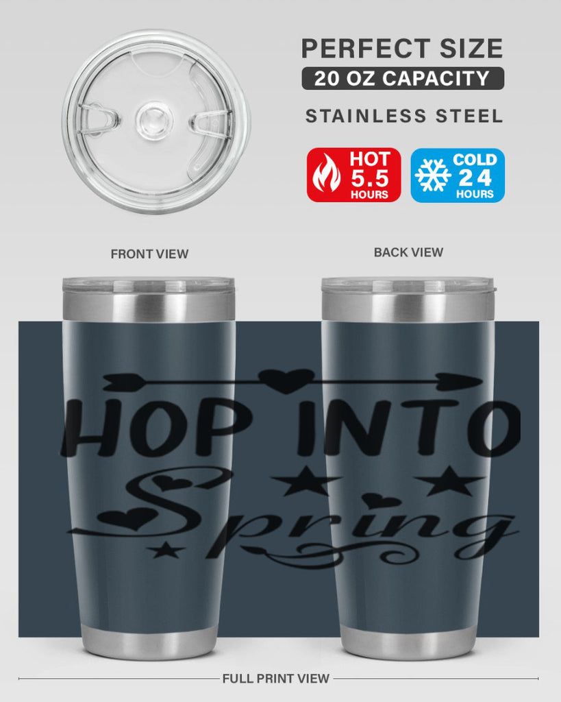 Hop into Spring 249#- spring- Tumbler