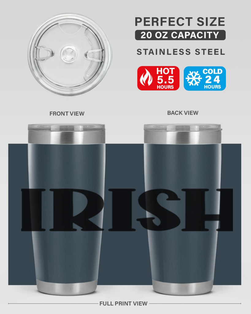 Irish Style 77#- St Patricks Day- Tumbler