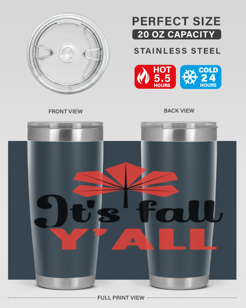 Its fall yall 373#- fall- Tumbler