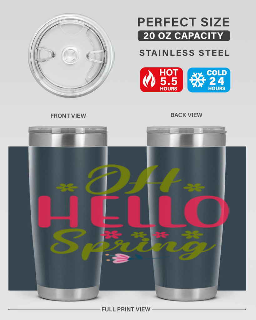 Oh Hello Spring 360#- spring- Tumbler