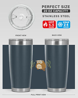 Owl of Athena Long Sleeve A TurtleRabbit 14#- owl- Tumblers