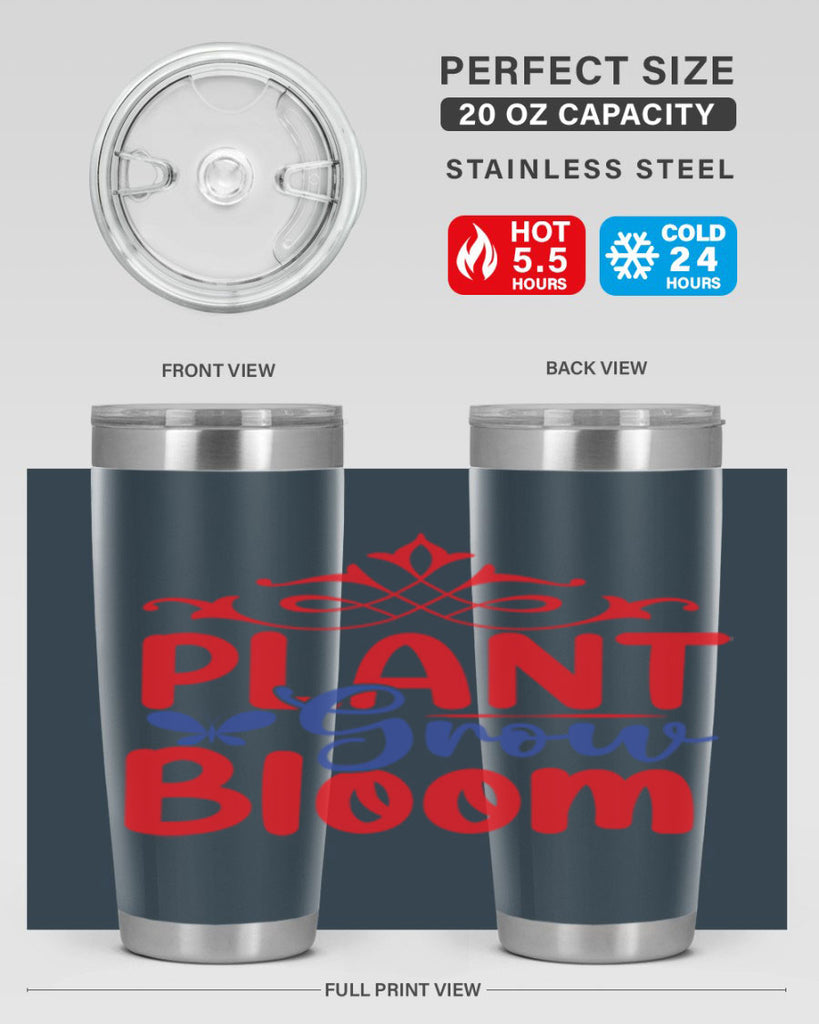Plant Grow Bloom 392#- spring- Tumbler