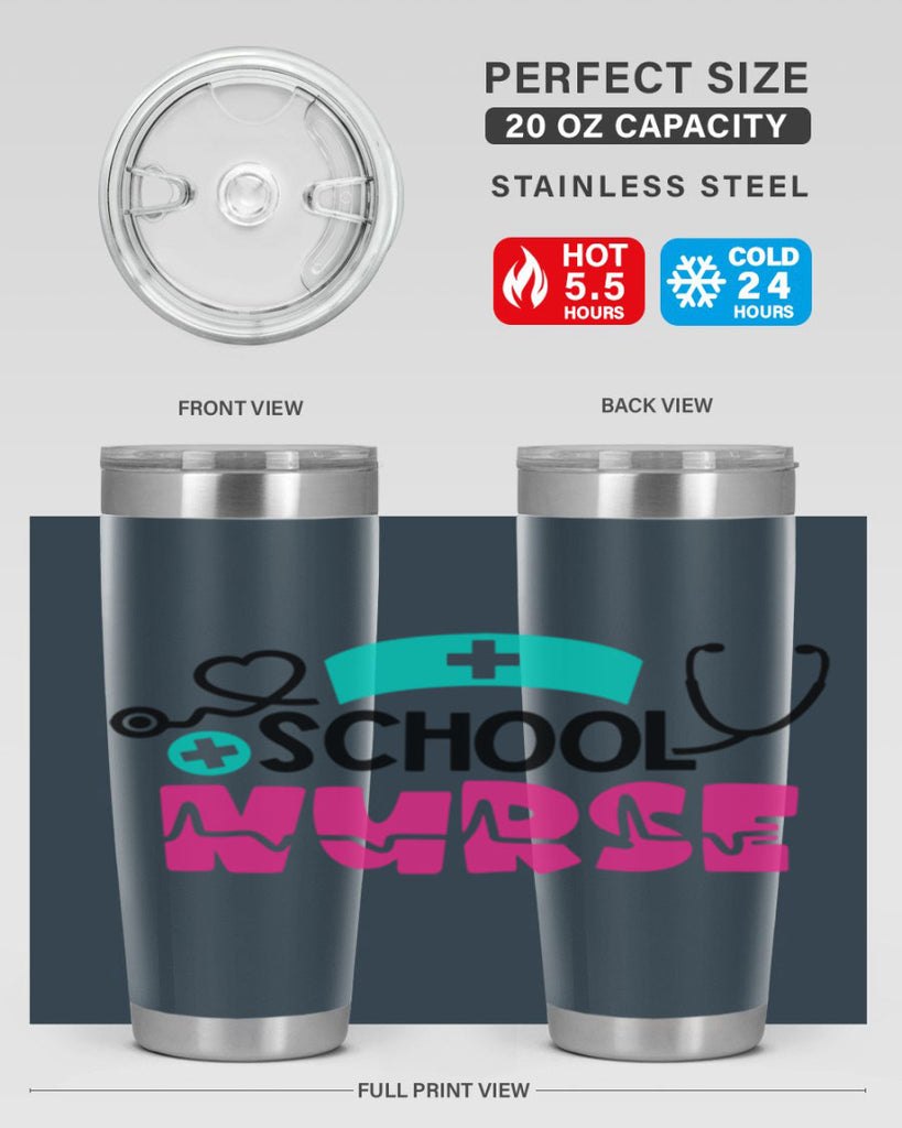 School Nurse Style Style 50#- nurse- tumbler