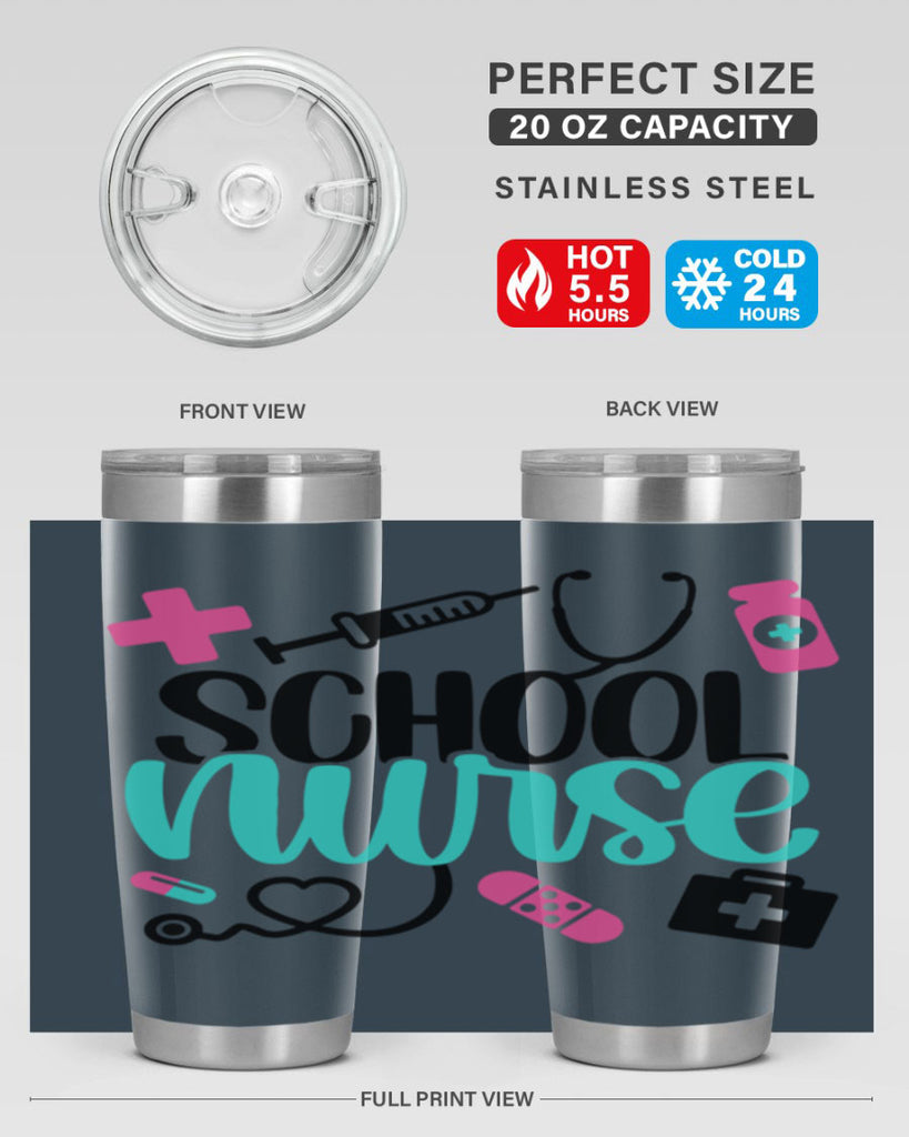School Nurse Style Style 51#- nurse- tumbler
