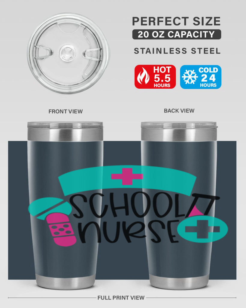 School Nurse Style Style 52#- nurse- tumbler