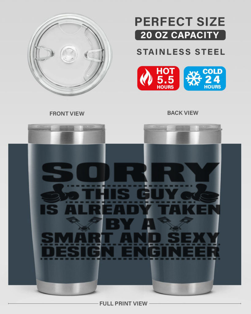 Sorry Style 3#- engineer- tumbler