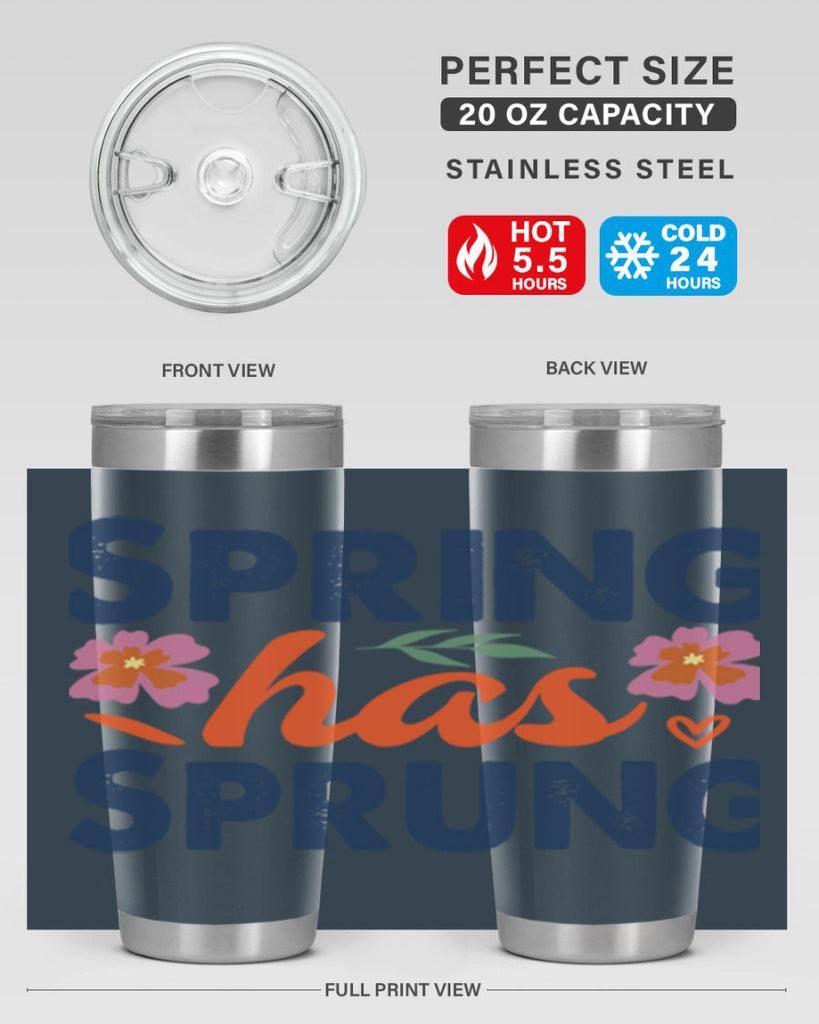 Spring Has Sprung  494#- spring- Tumbler
