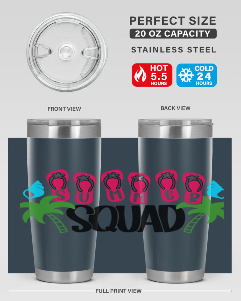 Summer Squad Style 22#- summer- Tumbler
