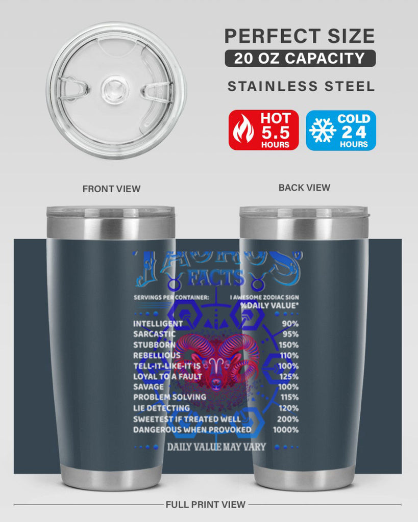 Taurus 496#- zodiac- Tumbler