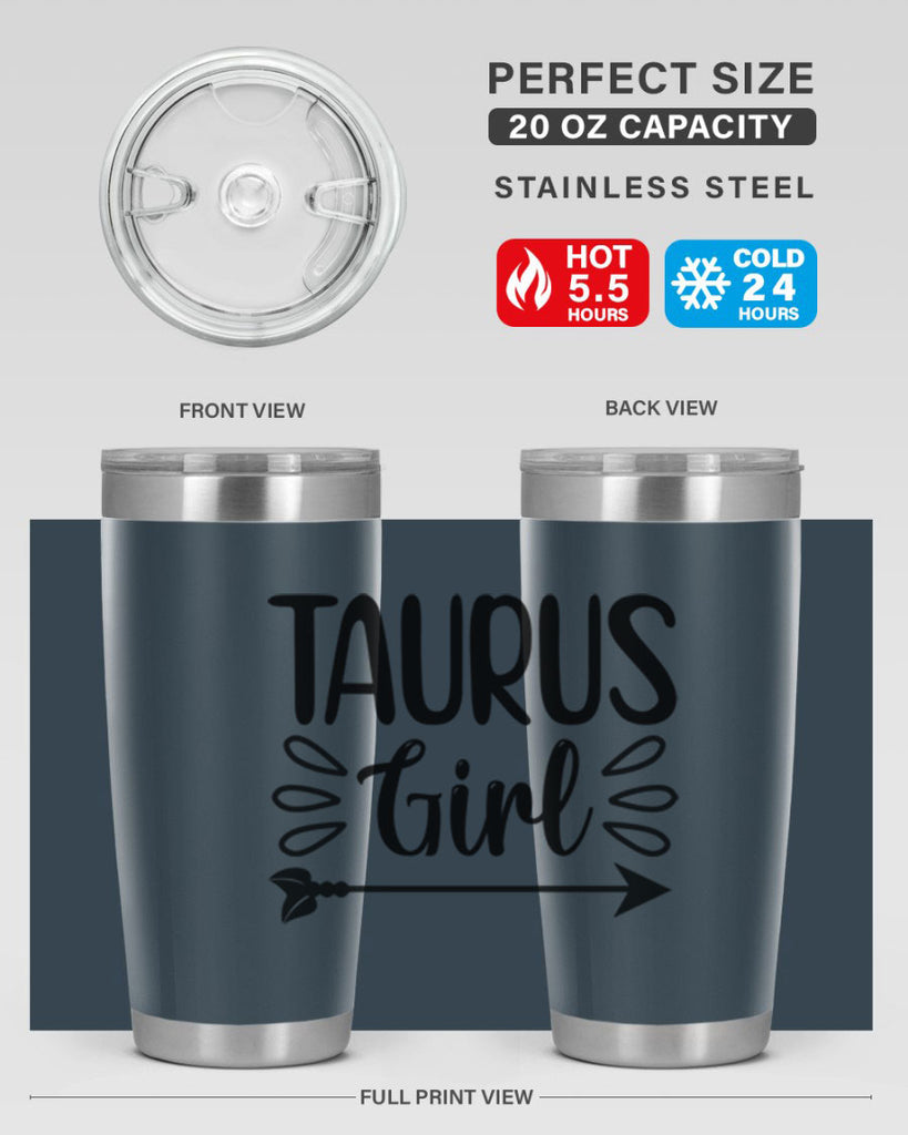 Taurus girl 500#- zodiac- Tumbler