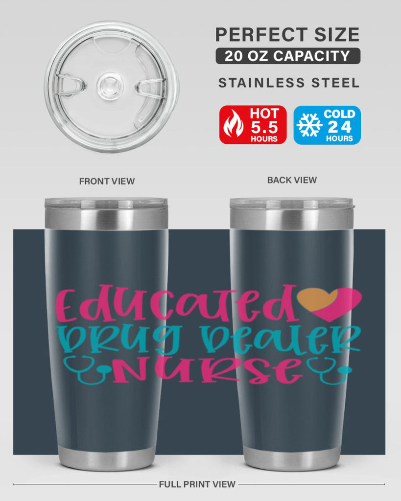educted drug bealer nurse Style Style 194#- nurse- tumbler