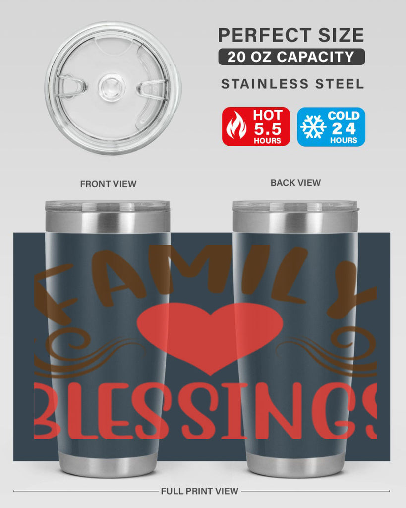 family blessings 169#- fall- Tumbler