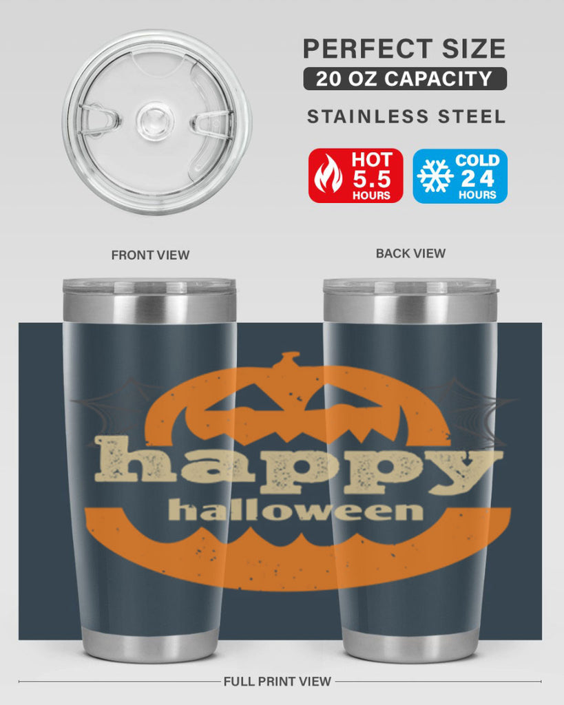 happy halloween 153#- halloween- Tumbler