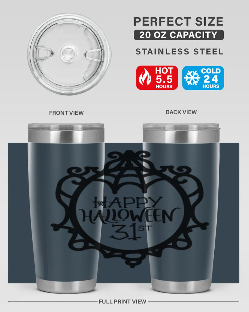 happy halloween st 64#- halloween- Tumbler
