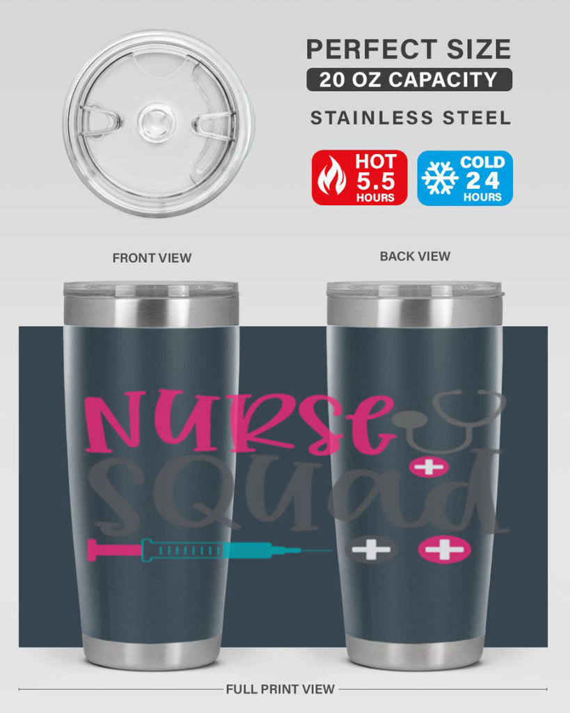 nurse squad Style 373#- nurse- tumbler