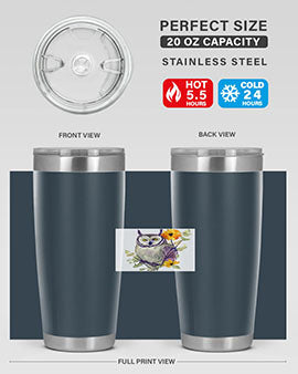 owl 4#- owl- Tumblers
