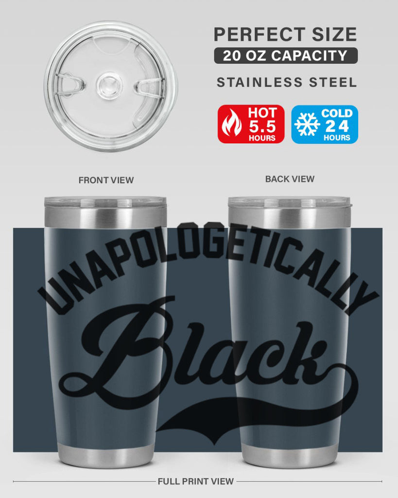 unapologetically black 15#- black words phrases- Cotton Tank