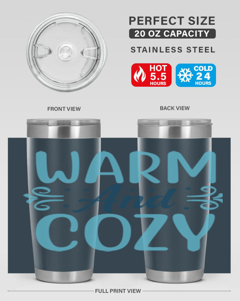 warm and cozy 444#- winter- Tumbler