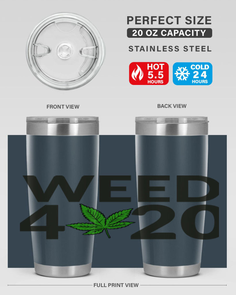 weed 420 282#- marijuana- Tumbler