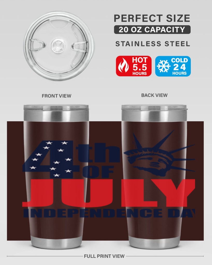 4th of july independence day Style 67#- Fourt Of July- Tumbler