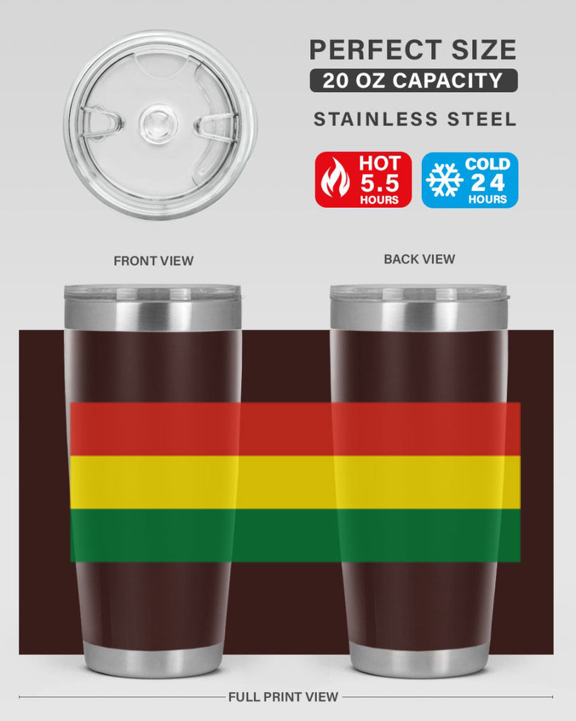 Bolivia 177#- world flags- Tumbler