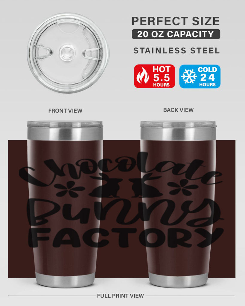 Chocolate bunny factory  110#- spring- Tumbler