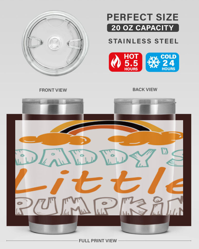 DaddysLittlePumpkindesign 70#- fall- Tumbler