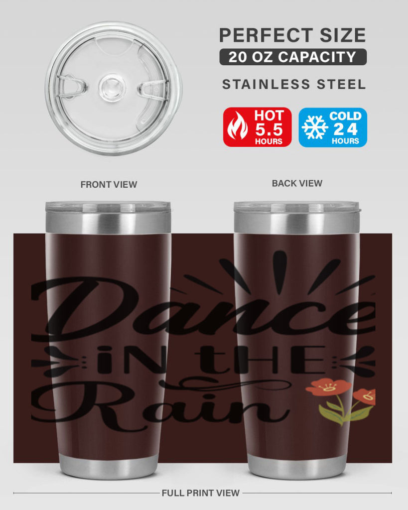 Dance in the Rain  121#- spring- Tumbler