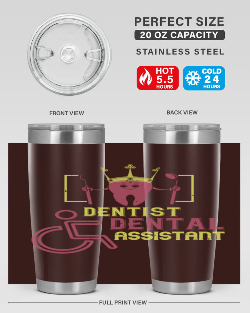 Dentist dental assistant Style 47#- dentist- tumbler