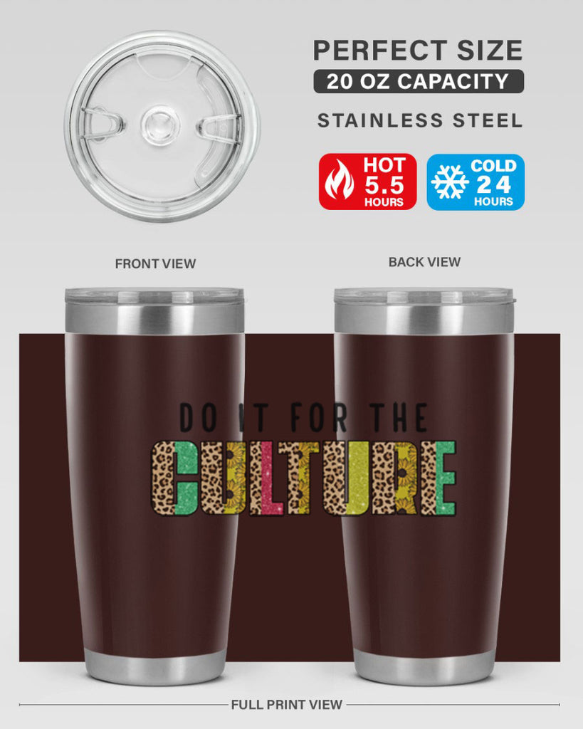 Do It For The Culture Juneteenth Png 12#- Juneteenth- tumbler