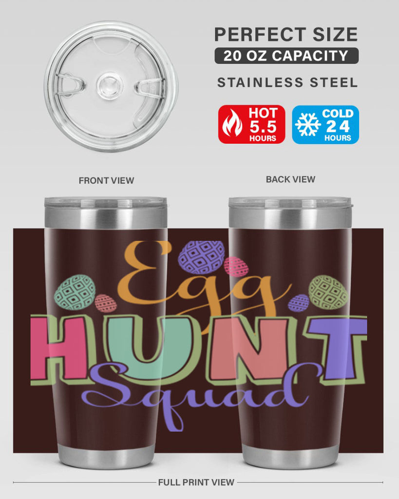 Egg hunt squad130#- spring- Tumbler