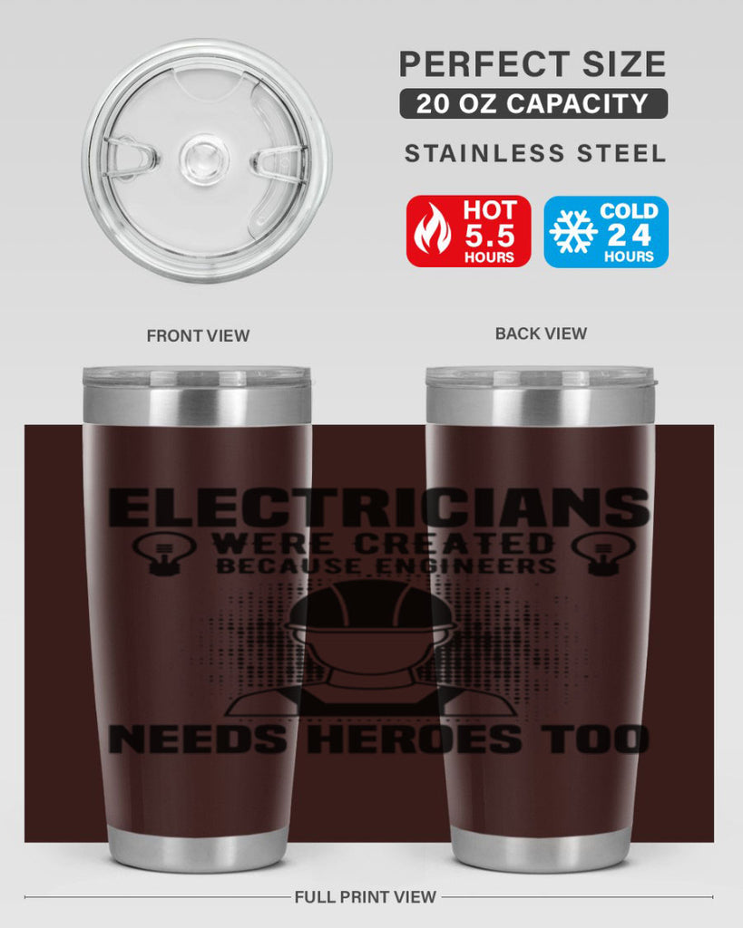 Electrician were Style 52#- electrician- tumbler
