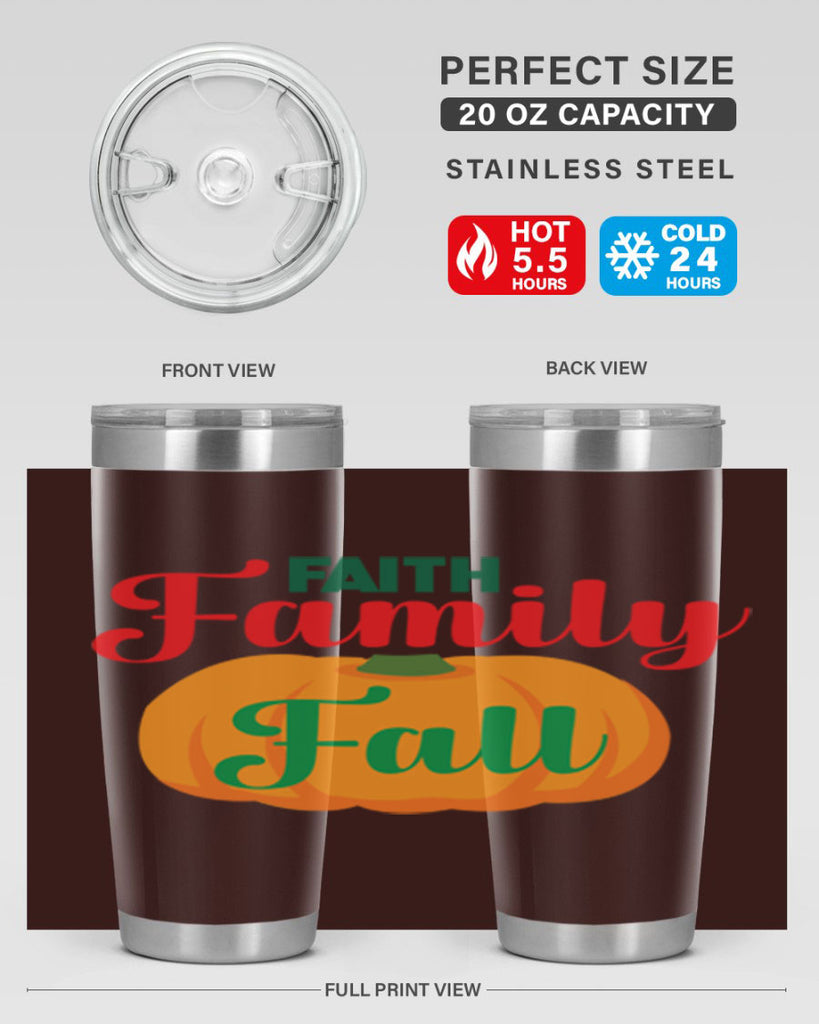 FaithFamilyFall 83#- fall- Tumbler
