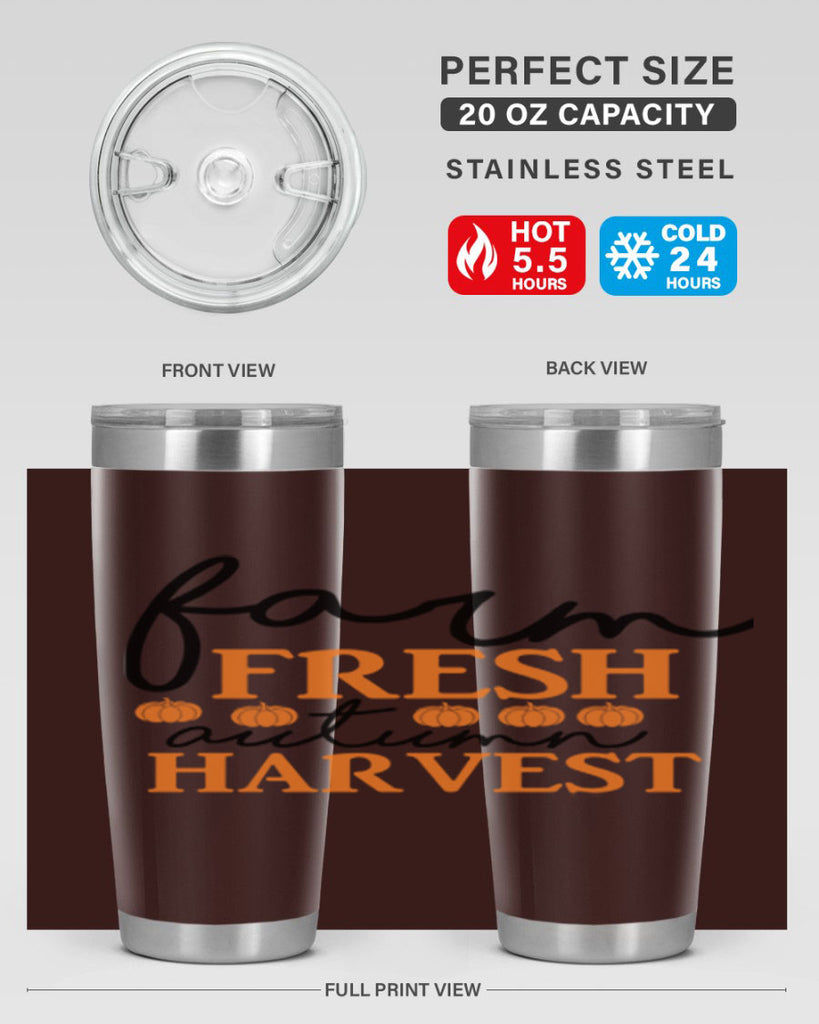 Farm Fresh Autumn Harvest 171#- fall- Tumbler
