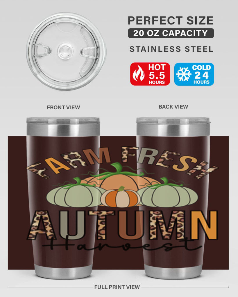 Farm fresh Autumn Harvest 170#- fall- Tumbler