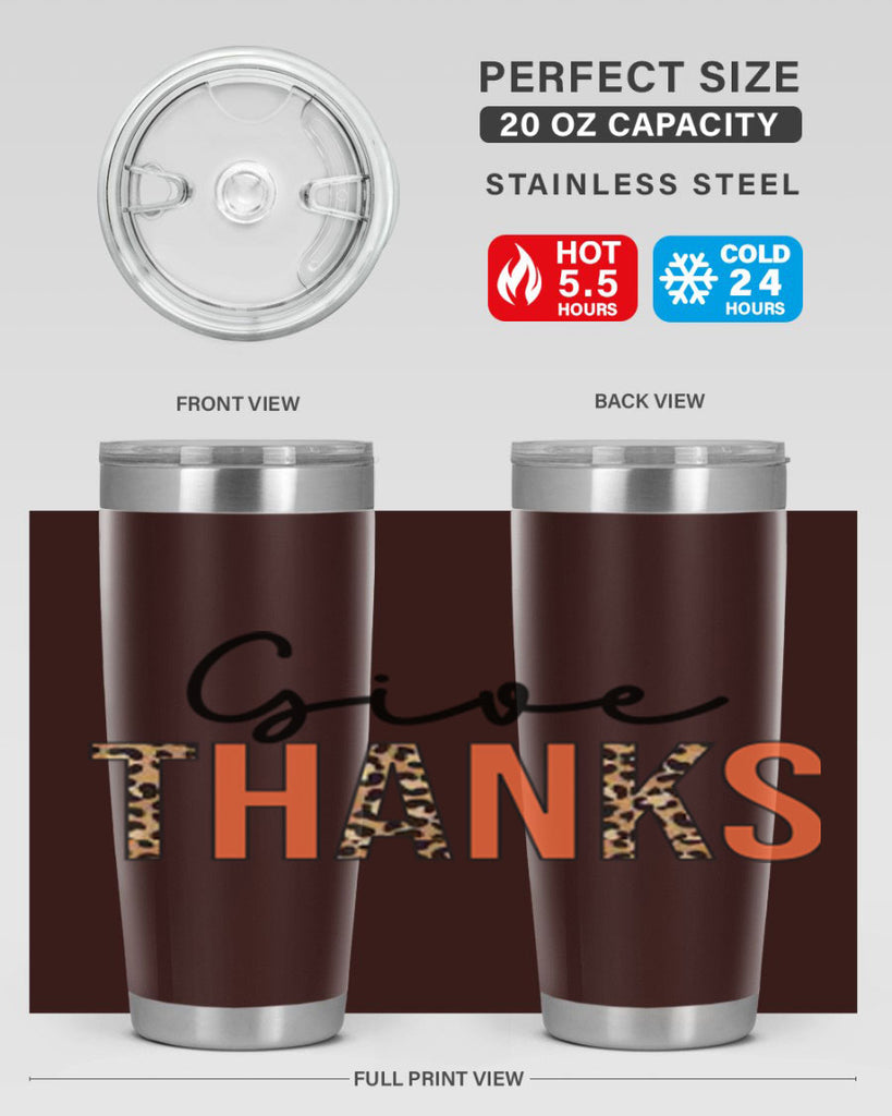 Give thanks 194#- fall- Tumbler
