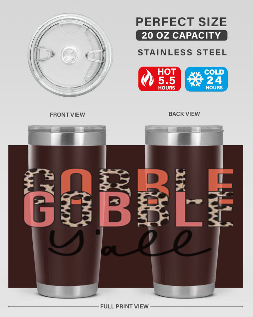 Gobble gobble yall 200#- fall- Tumbler