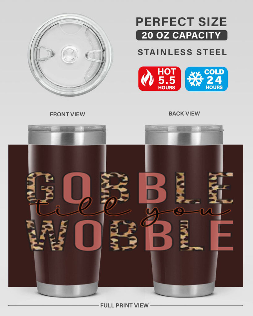 Gobble till you wobble 202#- fall- Tumbler