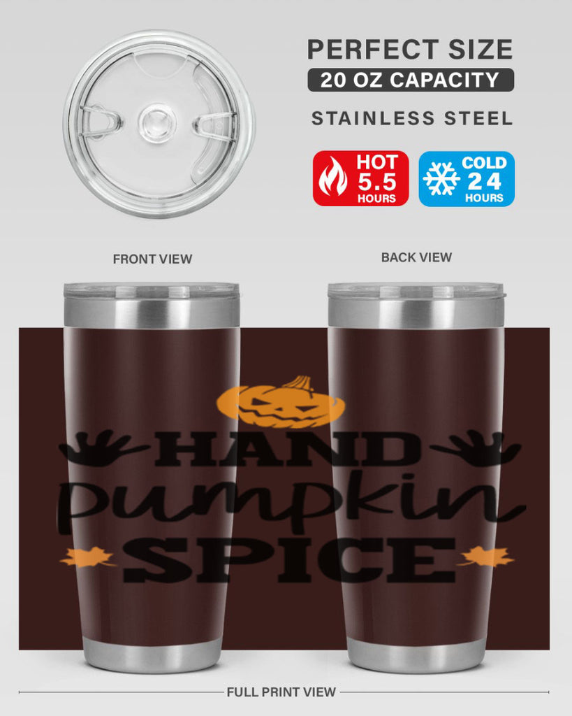 Handpumpkinspice 216#- fall- Tumbler