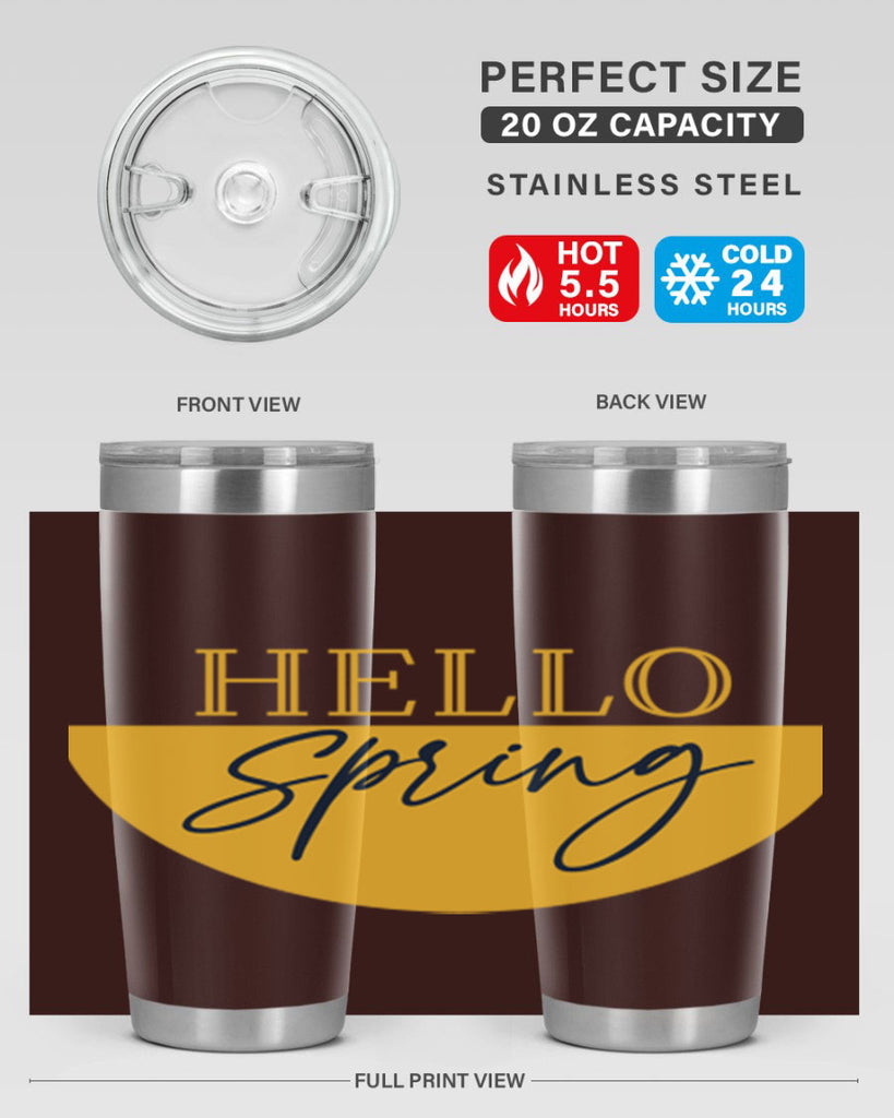 Hello Spring basic188#- spring- Tumbler