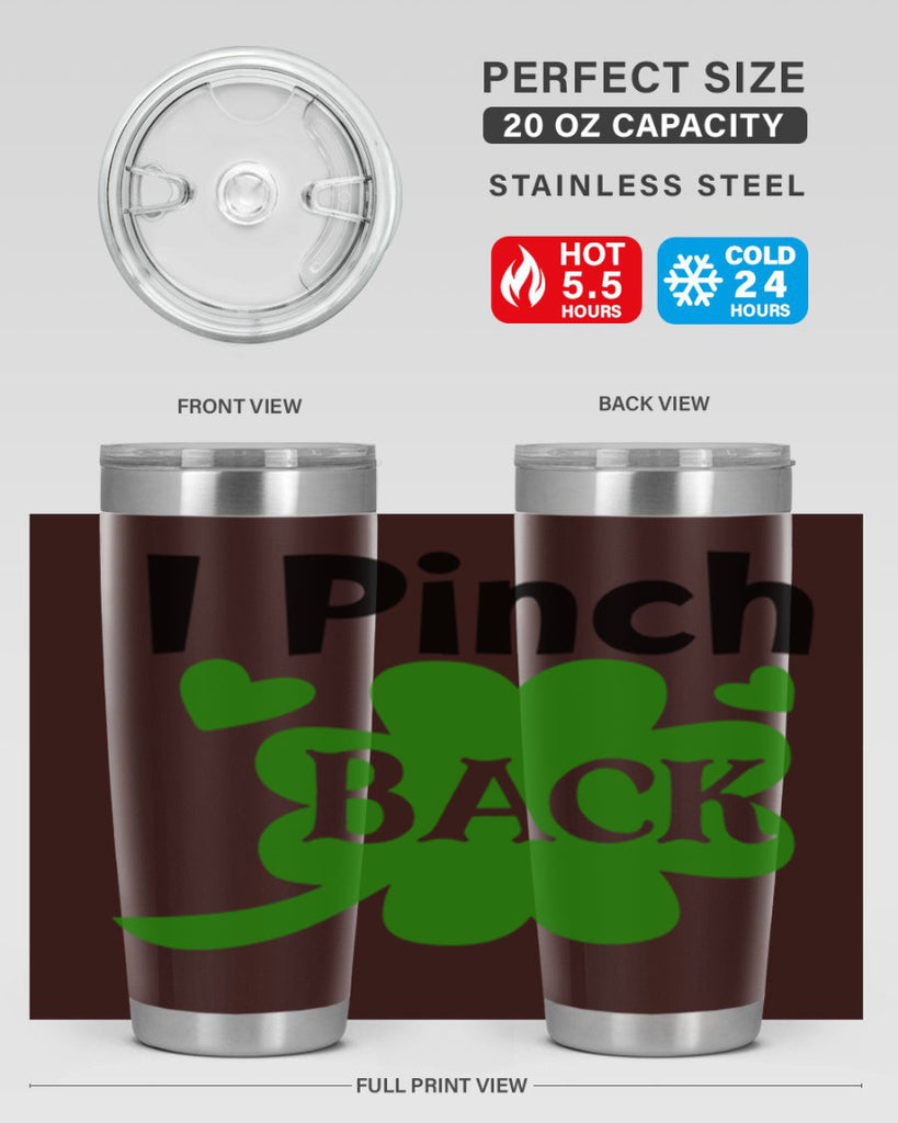 I Pinch Back Style 158#- St Patricks Day- Tumbler