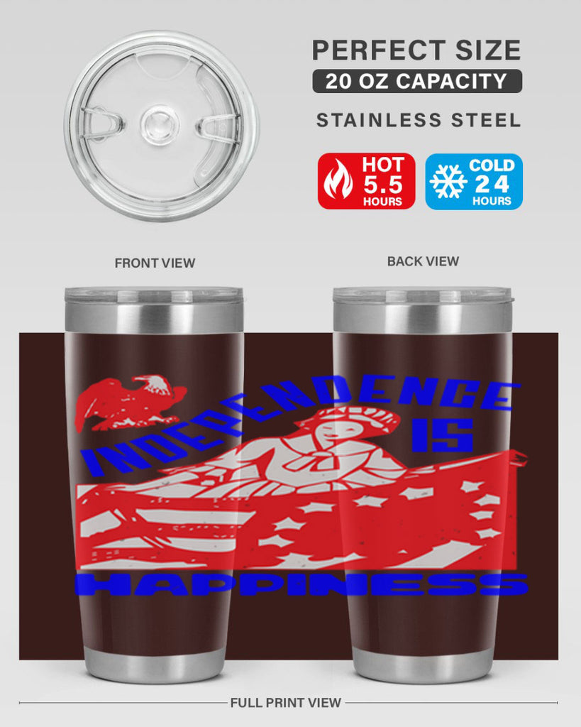 Independence is Style 26#- Fourt Of July- Tumbler