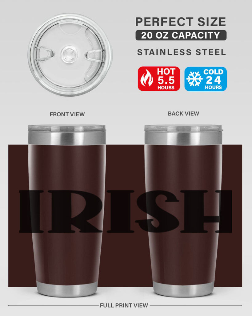 Irish Style 77#- St Patricks Day- Tumbler