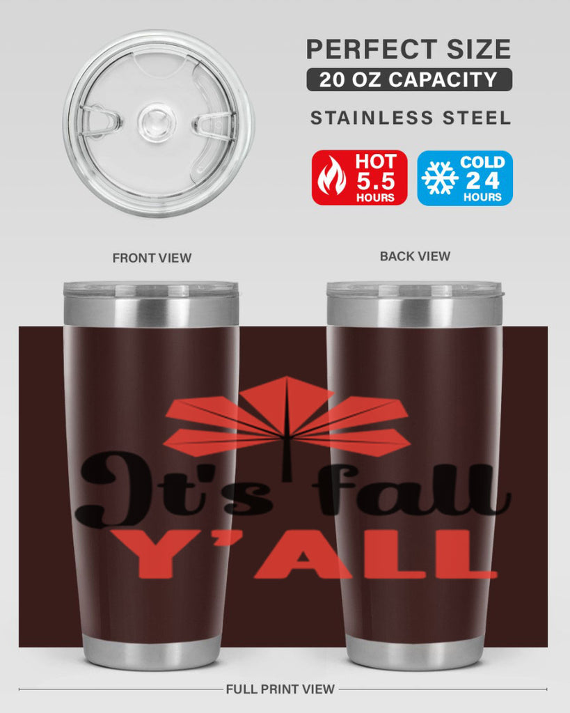 Its fall yall 373#- fall- Tumbler