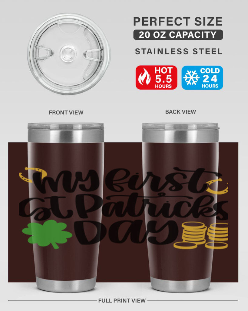 My First St Patricks Day Style 44#- St Patricks Day- Tumbler