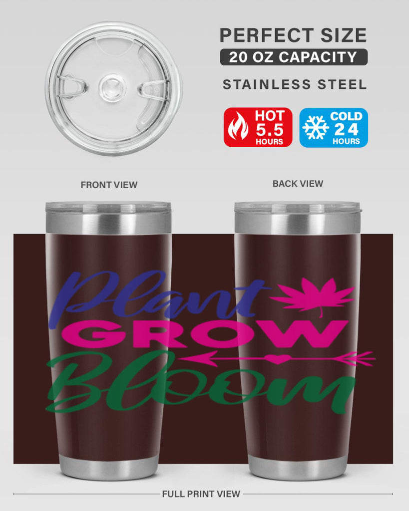 Plant Grow Bloom 389#- spring- Tumbler