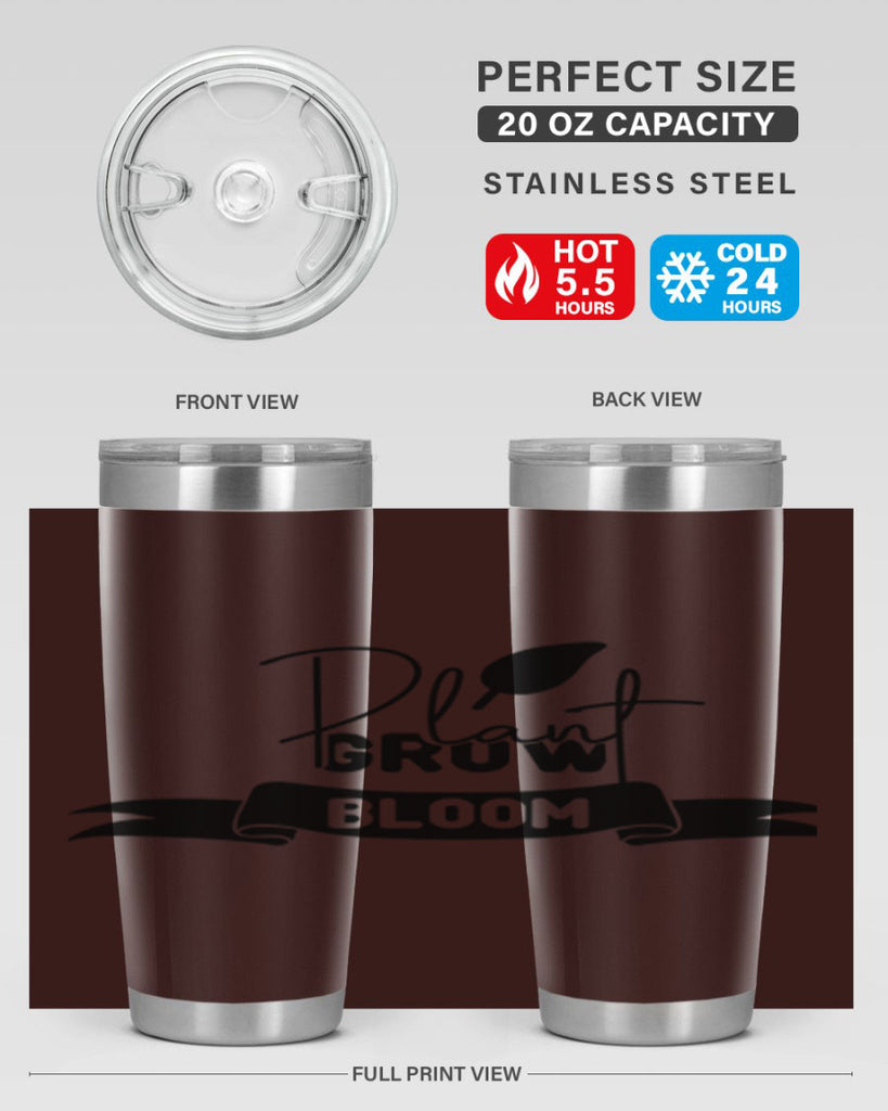 Plant Grow Bloom 390#- spring- Tumbler